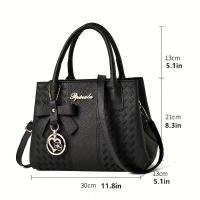 Nuevo bolso de hombro tipo bandolera de estilo europeo para mujer Boston, mochila de lujo de alta gama - details 2