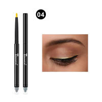 Bolígrafo de Delineador de Ojos de Doble Cabeza Resalado de Perla Blanca y Rosa - details 10