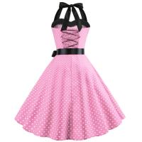 Vestido de verano para mujer 2025 - Sin tirantes, lunares, estilo vintage, falda amplia en línea A, talla grande - details 17