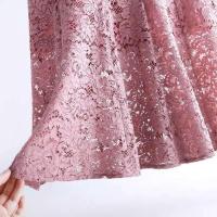 ENCE RAL Falda de punto de cintura alta con cola de pez Moda mujer - details 5