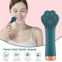 Cepillo eléctrico de silicona para limpieza Facial, masajeador con vibración, eliminador de espinillas y poros, herramienta para el cuidado de la piel - details 1