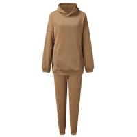 Conjunto de dos piezas con capucha y forro polar para mujer - details 4