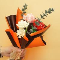 Ramo de Rosas Artificiales Resistente a UV Ideal para Decoración de Hogar, Regalo de San Valentín y Aniversario Tipo de Maceta - details 4