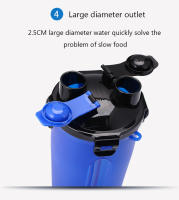 Taza de comida de agua de doble uso para mascotas, botella portátil para beber, tazón de comida plegable para perros, tazón de alimentación duradero para exteriores, tazón multifunción - details 6
