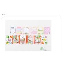 San-x-Bloc de notas adhesivas Sumikko Gurashi para niños, Kawaii, material escolar de oficina, regalo de papelería - details 3