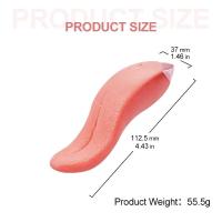 Vibrador de lengua con calefacción, masturbador femenino, pezón estimulador de clítoris, masajeador para lamer, juguete sexual erótico para mujer - details 4