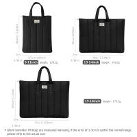 Lindo bolso para ordenador portátil a prueba de golpes 11 13 14 15 pulgadas bolso para portátil de gran capacidad transpirable para Ipad/Macbook/Xiaomi/Lenovo - details 2