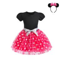 Disfraz brillante de Minnie Mouse para niñas pequeñas y niños, disfraz de Cosplay para niñas, fiesta de cumpleaños, vestido elegante de Pascua - details 22