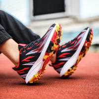 Competición de pista y campo zapatos para correr examen entrenamiento antideslizante de pie niñas zapatos de salto largo - details 8