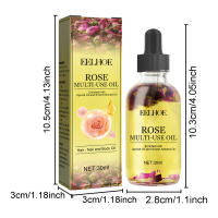 El pétalo de rosa hidrata la piel del cuerpo, protege el cabello y los pies de grietas, aceite esencial de cuidado multiefecto - details 0