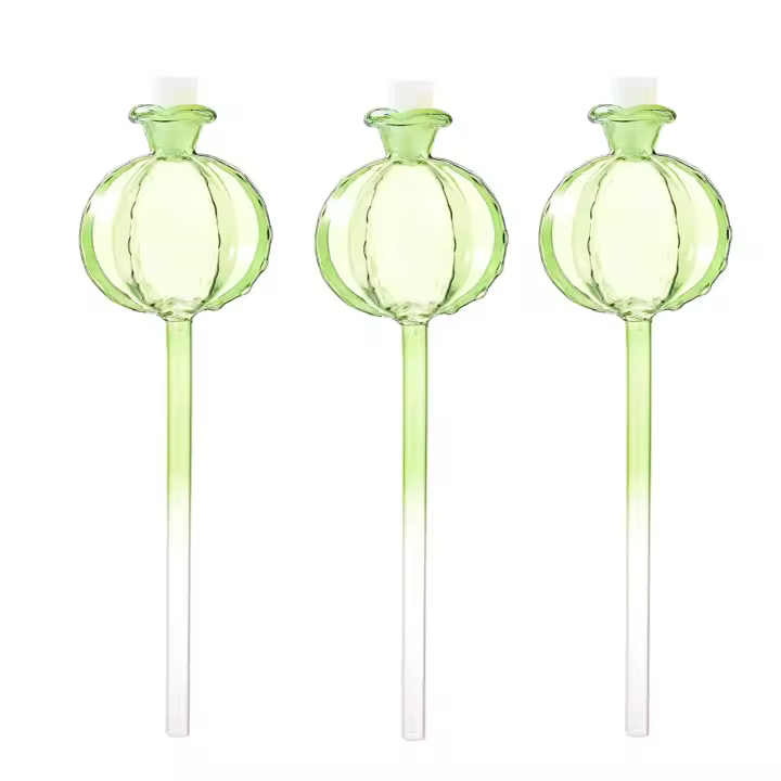 Globos de riego para plantas de interior, dispositivo de riego soplado, 3 piezas - 1
