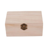 Caja de Madera de Alta Calidad S/M/L con Tapa Artesanal y Encaje Cuadrado para Decoración del Hogar y Almacenamiento de Suministros - details 18
