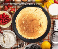 Crepera Eléctrica de 1000 W Antiadherente, 30 cm de Superficie de Cocción para Crepes y Tortitas en Casa - details 1