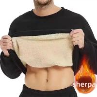 Sudadera gruesa con forro polar para hombre, nuevo estilo de invierno, holgada, cálida, deportiva, para hombres jóvenes - details 1