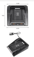 Cargador inalámbrico Qi para coche 15w para Suzuki Jimny Jb64 Jb74 Accesorios Adaptador de cargador de Panel de carga rápida Fabricado en China - details 3