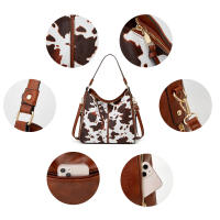 Bolsos de Mujer Bolso Bandolera Tote Grande De Hombro Bolsos PU Cuero Billetera Conjuntos de Bolsos - details 16