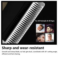 Kemei-cortadora de pelo eléctrica para hombre, cortadora de pelo profesional hine, Barbero, carga rápida por USB, con pantalla LCD - details 1