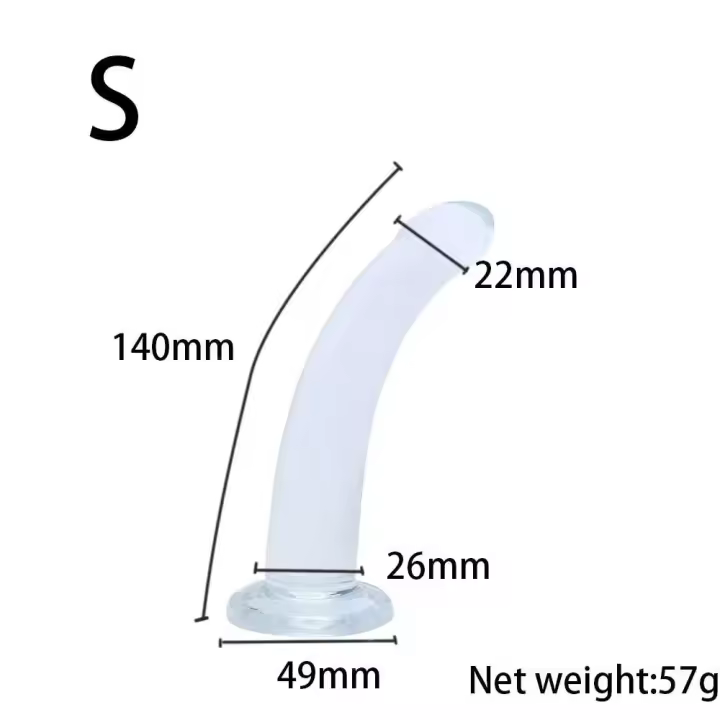 Leten-tapones transparentes para mujer y hombre, consolador suave, tapón Anal de próstata, masturbación vaginal, dilatador Anal, juguetes sexuales - 1