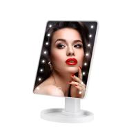 Espejo de Maquillaje LED Rotativo y Plegable 16 piezas con Luz Brightenable para Belleza Cosmética - details 4