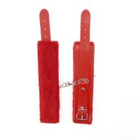 Esposas sexuales de cuero PU con máscara para ojos, Juguetes sexuales para parejas, juegos para adultos, ataduras de Bondage esclavo, accesorios eróticos, 2 uds. - details 14