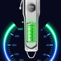 Kemei-cortadora de pelo profesional KM-1998 para hombre, máquina de afeitar de alta calidad, con batería de 2000mAh, muy ligera y silenciosa - details 9