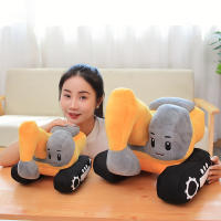 Juguete de Peluche de Excavadora Creativa Muñeco de Máquina Suave para Decoración del Hogar - details 6