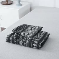 Juego de Funda de Edredón Geométrico de Lujo Suave Hipoalergénico Tamaño Reversible de Queen - details 5