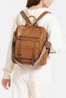 Bolso de Cuero Sintético para Mujer, Mochila de viaje, Bolso de Hombro - details 2