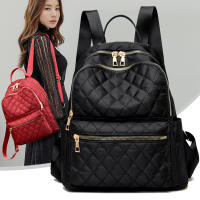 Mochila Oxford con múltiples bolsillos para mujer, bolso escolar de gran capacidad, impermeable, de viaje de negocios, informal, deportivo - details 9