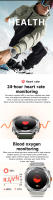 2025 nuevo Z7 Ultra Smartwatch GPS Track SOS llamada de emergencia asistente de voz detección de ritmo cardíaco Smartwatch para Galaxy Watch Ultra - details 7