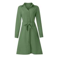 Vestido de mezclilla para mujer Vestido de blusa de mezclilla para mujer - details 9