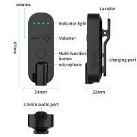 Receptor de Audio inalámbrico con Bluetooth 5,1, dispositivo con baja latencia, ANC + ENC, cancelación de ruido, 3,5mm, AUX, con micrófono - details 12