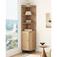 Estantería de Madera con 9 Compartimentos Librería con 5 Puertas 90 x 29 x 90 cm - details 10
