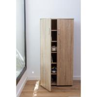Librería de Dos Puertas Mueble auxiliar de madera 60cms de ancho, 32.5cms de profundidad, 124cms de alto Blanco - details 16