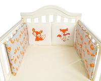 Protector de Cuna para Bebé Almohadilla de Protección de Seguridad para Niños Pequeños - details 15