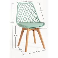 Paquetes Sillas Comedor - Pack 4 Sillas Mima - Blanco - details 57