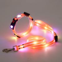 Nuevo collar luminoso LED para mascotas, correa de nailon para perros con correas de pvc - details 15