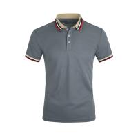Camisa Polo De Algodón Transpirable Para Hombre Verano Estilo Casual Oficina Moda Marca Manga Corta Top Striped Calidad Superior - details 4