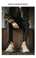 Nueva Plataforma Antideslizante Y Resistente Al Desgaste, Zapatos Deportivos Casuales De Moda Para Hombres - details 8