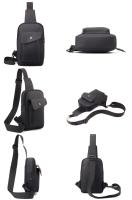 Bolso de pecho Simple de gran capacidad para hombre, riñonera informal impermeable para hombre, bolso multifuncional para teléfono móvil de estilo coreano para niños - details 7