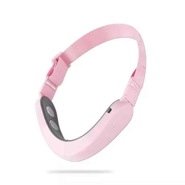 Dispositivo de belleza de estiramiento EMS, terapia de luz LED para eliminar amapola, masajeador adelgazante Facial, cinturón de dispositivo de elevación en forma de V - 1