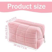 Scttomon Bolsa de Cosméticos de Viaje Neceser de Algodón Multifuncional de Gran Capacidad para Maquillaje - details 3