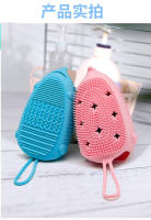 Nueva esponja de cepillo de baño de espuma rápida con artefacto de frotamiento de baño doméstico para niños adultos, cepillo de baño de silicona de doble cara - details 10