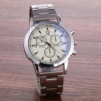 Reloj de Cuarzo para Hombres Reloj de Pulsera de Cuarzo Moda Acero Inoxidable Reloj de Cronógrafo de Lujo Casual Negocios - details 11