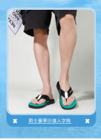 Nuevas chanclas de camuflaje para hombres, zapatos de playa antideslizantes de verano para hombres, versión coreana de sandalias al aire libre de moda - details 2