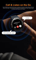 Reloj inteligente Con Láser Infrarrojo Para Hombre,Rayos Ultravioleta.Pantalla AMOLED De 1,39 Pulgadas, Dispositivo Resistente Al Agua IP68, Con Seguimiento De llamadas De Voz, GPS, 100+ Modo Deportivo, 500MAH, NFC, Control Del Ritmo Cardíaco,Nuevo 2025 - details 17