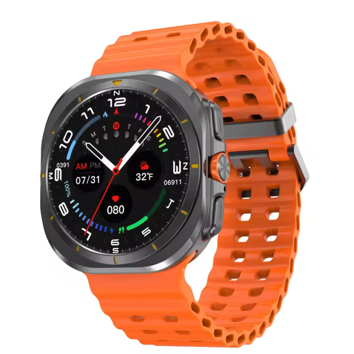 Reloj inteligente DT para hombre y mujer, dispositivo con memoria de 32GB, detección de ritmo cardíaco, modo deportivo, Compatible con Android IOS, novedad de 2025 - 1