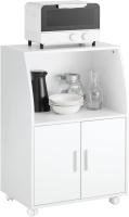 Estantería para microondas, Carrito de Almacenamiento con Ruedas para Cocina, Armario de Almacenamiento - details 0