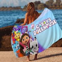 G-Gabbys D-Dollhouse Toalla de anime Toallas de baño coloridas para niña Microfibra Rápida personalizada Arena Libre Playa Yoga Spa Gimnasio Piscina - details 7