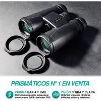 10x42 Profesionales, Ligero, Compacto y Resistente al Agua, con Prisma Diagonal Bak 4 y FMC. Ideal para Adultos y niños, para observación de Aves, excursión, astronomía - details 0